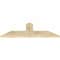 Ekena Millwork Portland Rough Sawn Timber Gable Bracket, Douglas Fir, 48"W x 16"H x 2"D x 6"F, 8/12 Pitch GBW048X16X0206POR00RDF - alternate 4